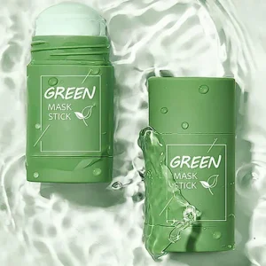 THE MAGIC GREEN STICK MASK ,green tea oil control cleansing mask(made in china) )