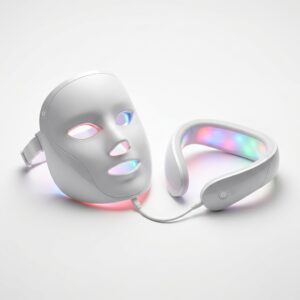 7-Color Red Light Therapy LED Face Mask with Neck Rejuvenation