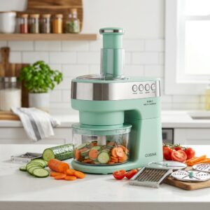 9-in-1 Multifunction Electric Kitchen Vegetable Chopper & Slicer