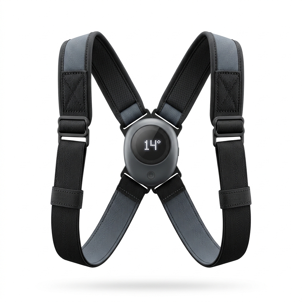 Smart Vibration Posture Corrector Wearable with Angle Sensor